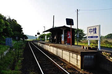 Nakane station in Hitachinaka, Ibaraki, Japan 