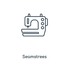 seamstrees icon vector