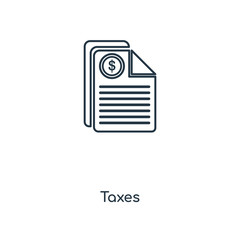taxes icon vector
