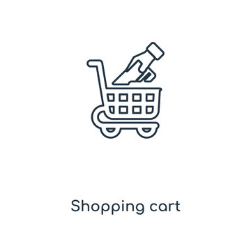 Shopping Cart Icon Vector