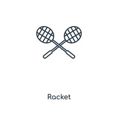 racket icon vector