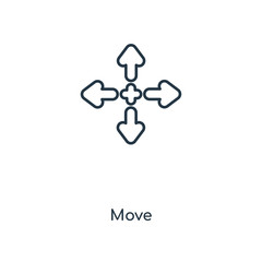 move icon vector