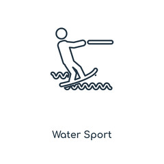 water sport icon vector