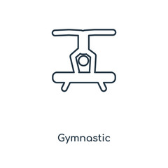 gymnastic icon vector