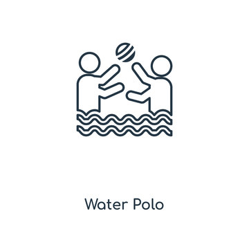 water polo icon vector