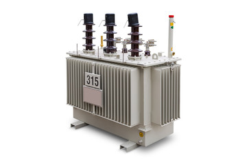315 kVA Oil immersed transformer - obrazy, fototapety, plakaty