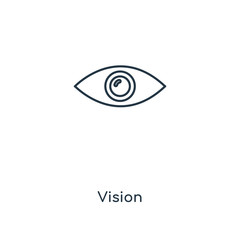 vision icon vector