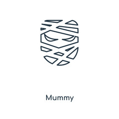 mummy icon vector