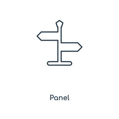 panel icon vector