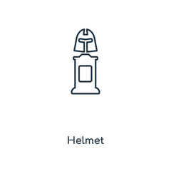 helmet icon vector