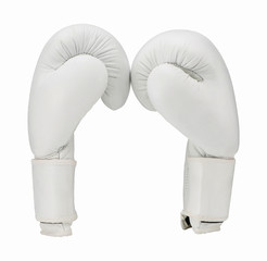 boxing gloves isolated on white background. sportswear