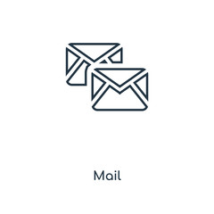 mail icon vector