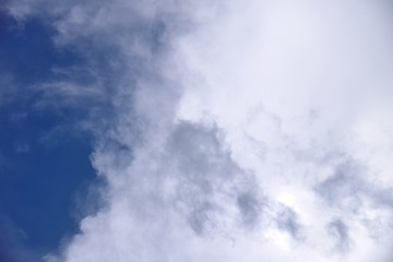 cloud on blue sky texture and background