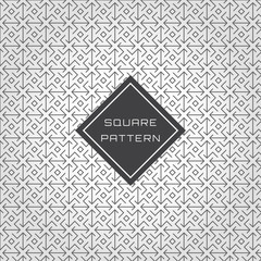 Obraz premium Abstract Square Pattern