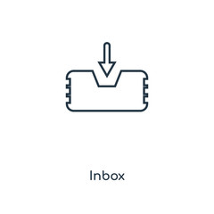 inbox icon vector