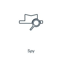 spy icon vector