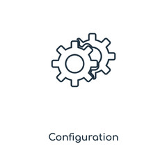 configuration icon vector