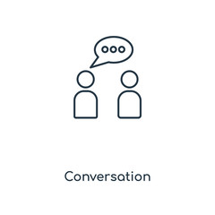 conversation icon vector