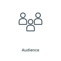audience icon vector