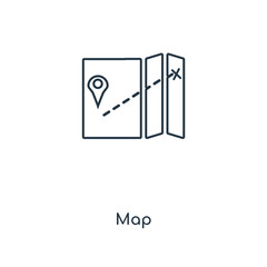 map icon vector