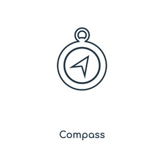 compass icon vector