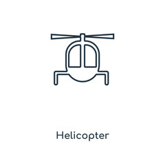 helicopter icon vector