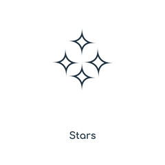 stars icon vector