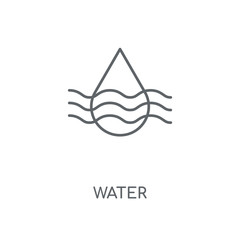Obraz premium water icon