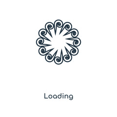 loading icon vector