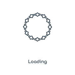 loading icon vector