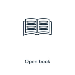 open book icon vector