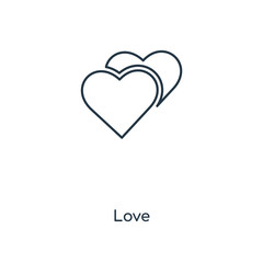 love icon vector
