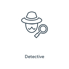 detective icon vector