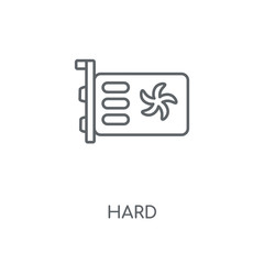 Obraz premium hard icon