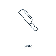knife icon vector