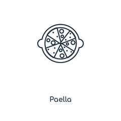 paella icon vector