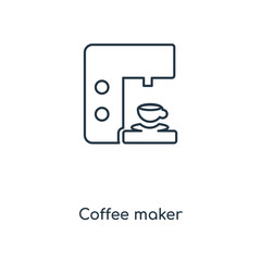 coffee maker icon vector