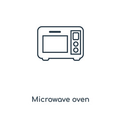 microwave oven icon vector