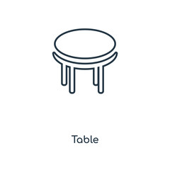 table icon vector