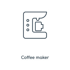 coffee maker icon vector