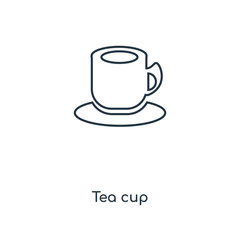 tea cup icon vector