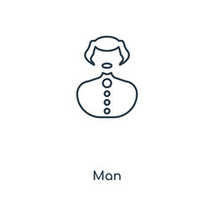 man icon vector