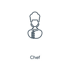 chef icon vector