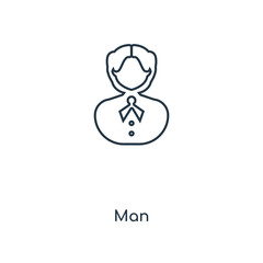 man icon vector