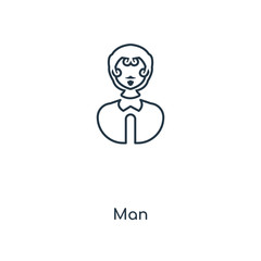 man icon vector