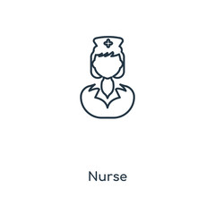 nurse icon vector