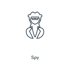 spy icon vector