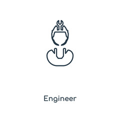 engineer icon vector