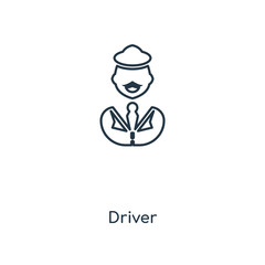 driver icon vector