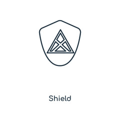 shield icon vector